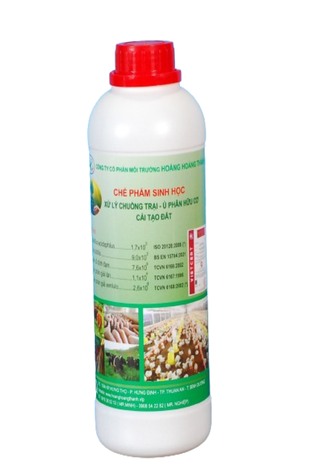 Chế Phẩm Sinh Học Xử Lý Chuồng Trại, Ủ Phân Hữu Cơ, Cải Tạo Đất 1 lít